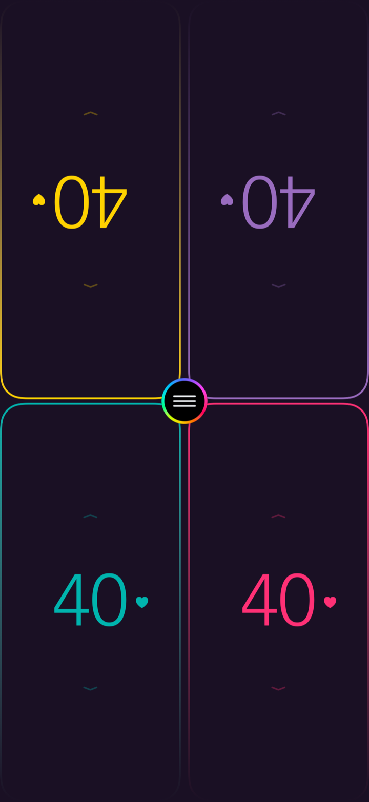 TCG Copilot four-player board